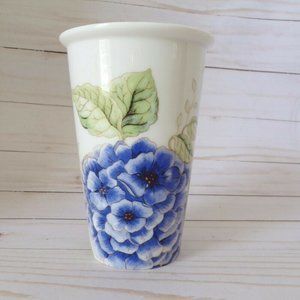 Lenox Butterfly Meadow Blue Thermal Travel Replacement Mug, Also Used as a Vase